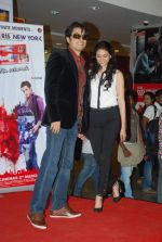 Aditi Rao Hydari, Ali Zafar at London Paris New York film valentine promotions in Cinemax, Mumbai on 14th Feb 2012 (9).JPG